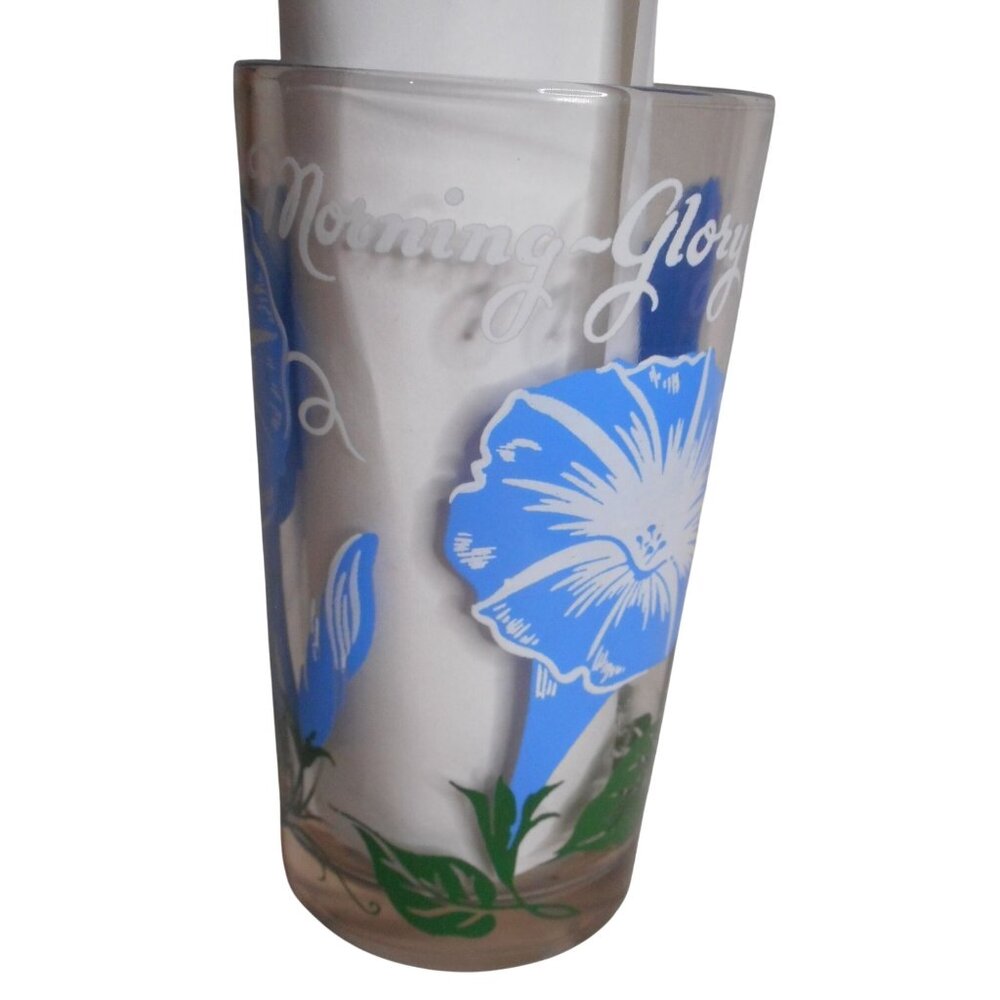 MCM Peanut Butter Drinking Juice Glass Boscul Tumbler Morning Glory Estate 5" #2